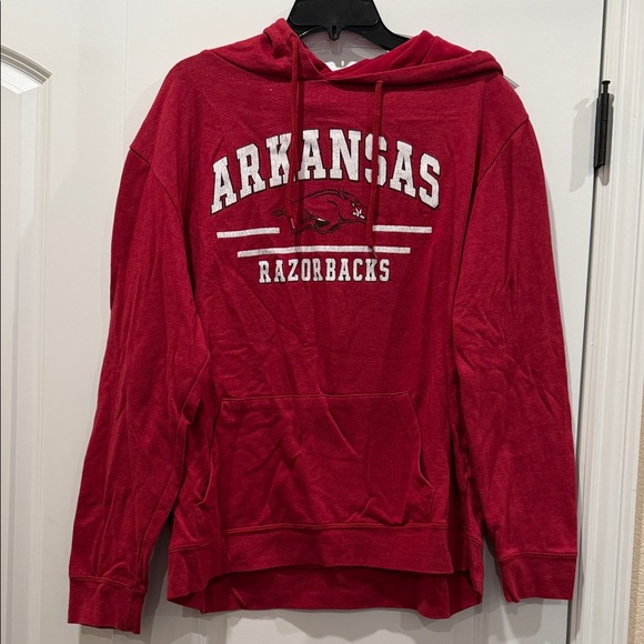 Arkansas Razorbacks Red Crewneck Sweater - Picture 1 of 3